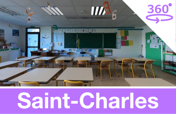 Visite virtuelle de l'école Saint-Charles